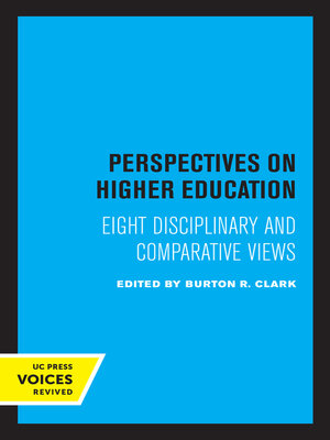 cover image of Perspectives on Higher Education